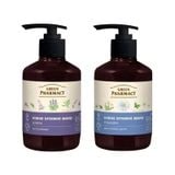 Combo Dung Dịch Vệ Sinh Phụ Nữ Làm Dịu Da, Cân Bằng Độ PH Vùng Kín Green Pharmacy Chiết Xuất Cây Xô Thơm 370ml Và Chiết Xuất Hoa Cúc 370ml
