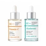 Combo Tinh Chất GC Nature Dưỡng Da Cân Bằng – Dưỡng Sáng – Cấp Ẩm GC Vitamin-C Serum 30ml Và Tinh Chất GC Hyaluronic Serum 30ml