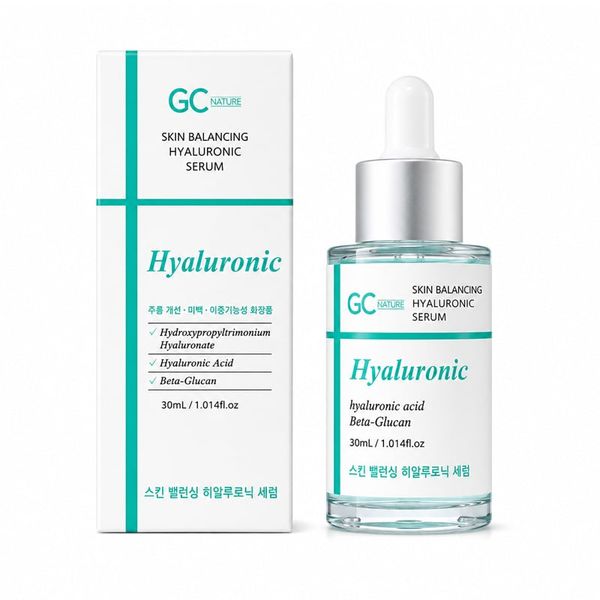 Combo Bộ 3 Tinh Chất GC Nature Dưỡng Da Cân Bằng – Dưỡng Sáng – Cấp Ẩm GC Vitamin-C Serum 30ml & Complex Serum 30ml Và Hyaluronic Serum 30ml