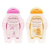 Combo Sữa Tắm Gội Trẻ Em Ba Lan Naturaphy Hương Dâu Tây Nha Đam 300ml Và Hương Chuối Nha Đam 300ml
