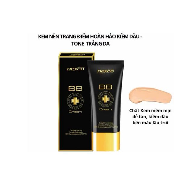 Combo 2 Kem Nền Trang Điểm - Che Khuyết Điểm Nexco Bb Cream Hàn Quốc 50Ml