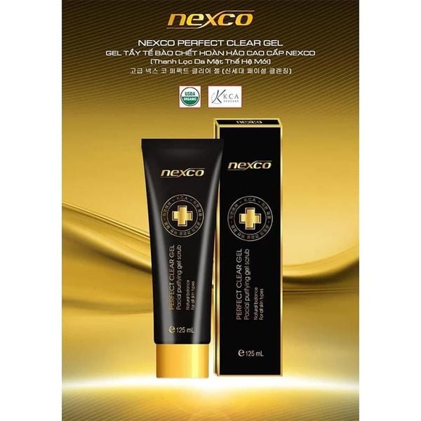Gel Tẩy Tế Bào Chết Nexco Ngăn Ngừa Viêm Lỗ Chân Lông, Mụn Đầu Đen Cân Bằng Độ PH 130ml