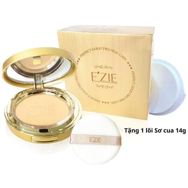 Combo 2 Phấn Nén Ezie Kiềm Dầu Che Khuyết Điểm 14G (Kèm Lõi Thay Thế)
