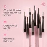Chì Kẻ Lông Mày Hai Đầu Lâu Trôi Za Detail-Storking Precision 0.17Gr Màu Nâu nhạt