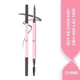 Combo 2 Chì Kẻ Lông Mày Hai Đầu Lâu Trôi Za Detail-Storking Precision 0.17Grx2 Màu Nâu nhạt