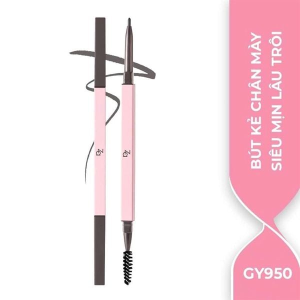 Combo 2 Chì Kẻ Lông Mày Hai Đầu Lâu Trôi Za Detail-Storking Precision 0.17Grx2 Màu Nâu nhạt