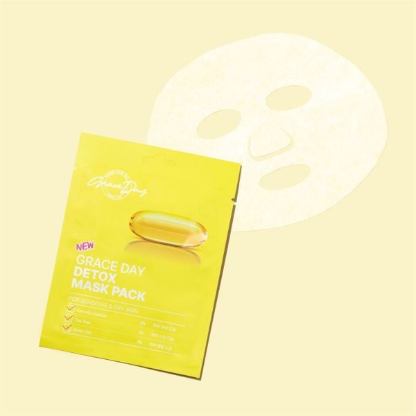 Hộp 10 Miếng Mặt Nạ New Graceday Detox Mask Pack 27gx10