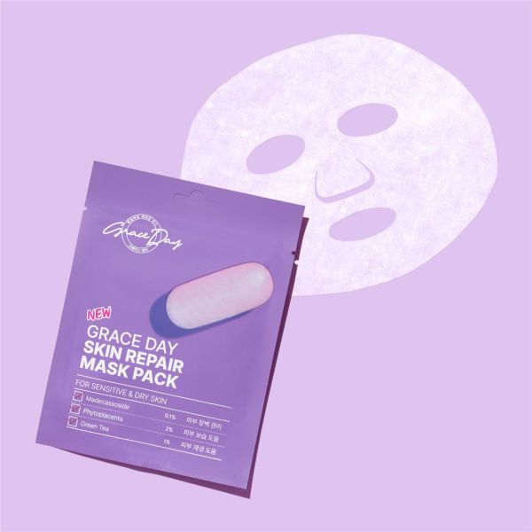Hộp 10 Miếng Mặt Nạ New Graceday Skin Repair Mask Pack 27gx10