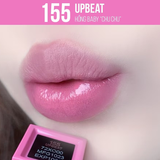 (HSD: 10/2026) Son Bóng Maybelline Superstay Vinyl ink #155 Up Beat - Hồng Baby 4.2ml