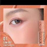Má Hồng Dạng Kem Sunkisser Căng Mọng Bền Màu 12H Maybelline New York 4.7ml Màu 01 Cam Đất