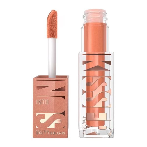 Má Hồng Dạng Kem Sunkisser Căng Mọng Bền Màu 12H Maybelline New York 4.7ml Màu 01 Cam Đất