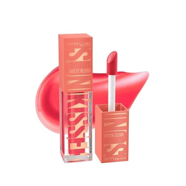 Má Hồng Dạng Kem Sunkisser Hiệu Ứng Matte Căng Mọng Bền Màu 12H Maybelline New York 4.7ml Màu 30 Hồng Sữa