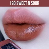 (HSD: 9/2027) Son Bóng Lâu Trôi Maybelline New York Superstay Vinyl Ink Màu 190 Sweet N' Sour (Đỏ Đất) 4.2ml