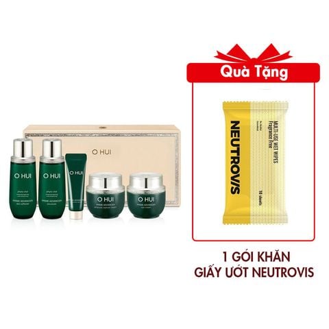 Bộ Dưỡng Trẻ Hóa Căng Mịn Da Ohui Prime Advancer 5pcs