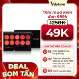 (HSD: 6/2026) Bảng Son 10 Màu Ohui Rouge Real Palette 10g - S (DEAL BOM TẤN 999K)