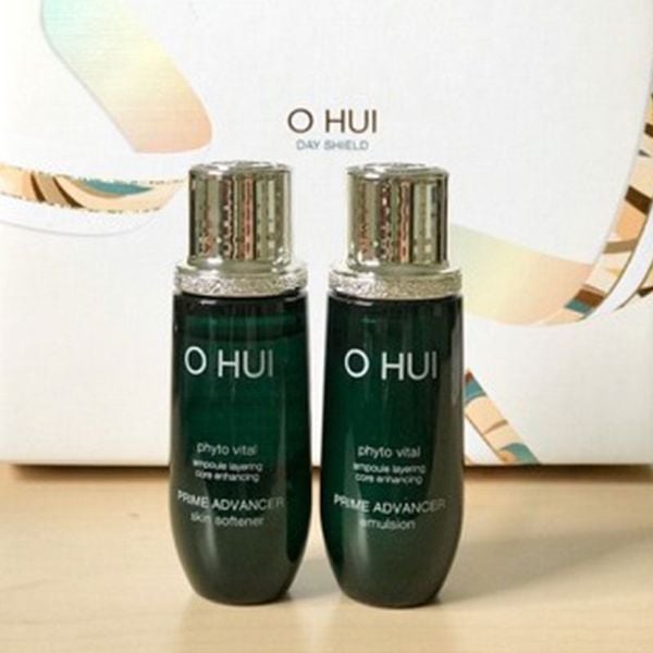 (HSD: 2/2027) Nước Hoa Hồng Ohui Prime Advancer 20ml (Hàng tách set) Tặng Gel Rửa Mặt Micellar Dr.Sante Pure Cоde Dành Cho Mọi Loại Da 200ml