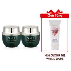 (HSD: 3/2027) Combo 2 Kem Dưỡng Mặt Ohui Prime Advancer 7mlx2 (Hàng tách set) Tặng Kem Dưỡng Thể Trắng Da Chống Nắng WHISIS Premium Collagen Whitening Body Lotion 200ml