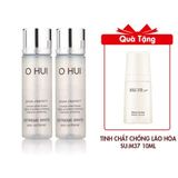 Combo 2 Nước Cân Bằng Ohui Extreme White Skin Solftener 20mlx2 (Hàng tách set) Tặng Tinh Chất Chống Lão Hóa Và Làm Dịu Da Su:m37 Micro Active Repair Serum 10ml