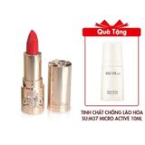 Son Lì Dưỡng Ẩm Mini Cao Cấp Ohui The First Geniture Lipstick Minisize Màu Red 1.3g Tặng Tinh Chất Chống Lão Hóa Và Làm Dịu Da Su:m37 Micro Active Repair Serum 10ml