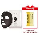 Mặt Nạ Dưỡng Trắng Da Ohui Extreme White 3D Black Mask 27G (1 MIẾNG)
