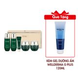 (HSD: 1/2027) Bộ Dưỡng Trẻ Hóa Căng Mịn Da Ohui Prime Advancer 5pcs Tặng Gel Dưỡng Ẩm Wellderma G Plus Mils Acis Ance Gel Cleanser 120ml