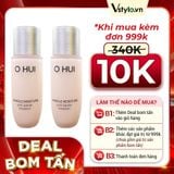 Combo 2 Sữa Dưỡng Ohui Hồng Miracle Moisture Pink Barrier Emulsion 20mlx2 (Hàng tách set) (DEAL BOM TẤN 999K)