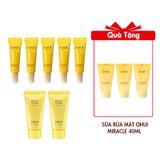(HSD: 11/2026) Combo 5 Tinh Chất Ohui Miracle Toning Glow Serum 10mlx5 Và Combo 2 Kem Dưỡng Ohui Miracle Toning Glow Cream 25mlx2 Tặng 3 Sữa Rửa Mặt Ohui Miracle Toning Jelly Cleanser 40ml