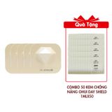 Combo 5 Viên Kem Kim Cương - Kem Dưỡng Tái Sinh Da Ohui The First Diadein Solitaire Cream 1mlx5 Tặng Combo 50 Kem Chống Nắng OHUI Day Shield Black Sunblock UV SPF50+/PA+++ 1mlx50