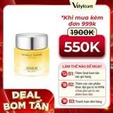 Full Size Kem Dưỡng Trắng Vitamin C Căng Mướt Da Ohui Miracle Toning Glow cream 60ml (DEAL BOM TẤN 999K)