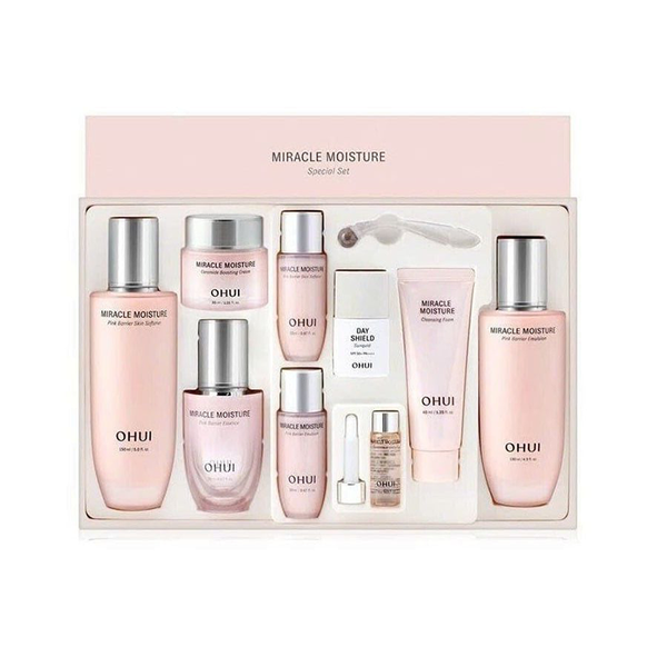 Full Size Bộ Dưỡng Da Cấp Ẩm Ohui Miracle Moisture 9PCS Special Set