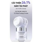 Full Size Kem Dưỡng Sáng Chuyên Sâu Cải Thiện Sắc Da OHUI Extreme White Niacinamide 10% TX MelaToning Cream 60ml (Hàng tách set)
