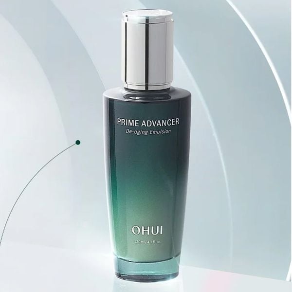 Full Size Sữa Dưỡng Ngừa Lão Hóa Ohui Prime Advancer De Aging Emulsion 130ml (Hàng tách set)