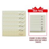 Combo 50 Kem Dưỡng Tái sinh Ohui The First Geniture Cream Intensive 1mlx50 Tặng Combo 50 Kem Chống Nắng OHUI Day Shield Black Sunblock UV SPF50+/PA+++ 1mlx50
