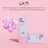 (HSD: 7/2026) Combo 2 Kem Chống Nắng Pink Sun Cream Laon 50gx2