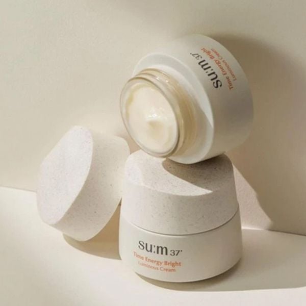 Full Size Bộ Kem Dưỡng Sáng, Dưỡng Ẩm Và Làm Đều Màu Da su:m37 Time Energy Bright Cream Set