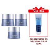 (HSD: 8/2026) Combo 3 Kem Dưỡng Su:m37 Water-full Marine Relief Gel Cream 10mlx3 Tặng Gel Dưỡng Ẩm Wellderma G Plus Mils Acis Ance Gel Cleanser 120ml