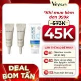 (HSD: 4/2026) Combo 2 Tinh Chất Chống Nắng Su:m37 Micro-Active Sun Serum SPF50+/PA++++ 4mlx2 (Hàng tách set) Và Gel Tẩy Da Chết Tinh Chất Hyaluronic Acid  MEDB 100ml (DEAL BOM TẤN 999K)
