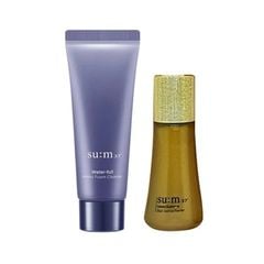 Combo Sữa Rửa Mặt Sum37 Water Full Amino Cleansing Foam 40ml Và Nước Hoa Hồng Cân Bằng Da Su:m37 Losec Summa Elixir Skin Softener 20ml