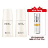 (HSD: 6/2026) Combo 2 Tinh Chất Chống Lão Hóa Và Làm Dịu Da Su:m37 Micro Active Repair Serum 10mlx2 Tặng Xịt Chống Nắng Lara Moisture UV SUN chai 50ml
