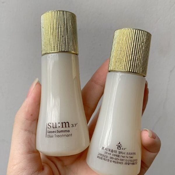 (HSD: 11/2026) Combo 2 Tinh Chất Dưỡng Sáng Da LosecSumma Elixir Treatment 20mlx2 (Hàng tách set)