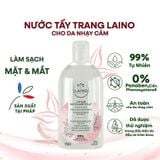 (HSD: 6/2027) Combo 2 Nước Tẩy Trang Micellar Dịu Nhẹ Làm Sáng Da Laino 500mlx2