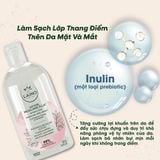 (HSD: 6/2027) Combo 2 Nước Tẩy Trang Micellar Dịu Nhẹ Làm Sáng Da Laino 500mlx2