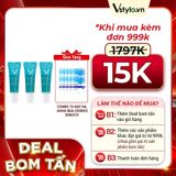 (HSD: 4/2026) Combo 3 Serum Vichy Giải Cứu Làn Da Tức Thì  Serum Mineral 89 Probiotic Fractions 10mlx3 Tặng Combo 10 Mặt Nạ Jluna Real Essence Mask Pack 20mlx10 (DEAL BOM TẤN 999K)
