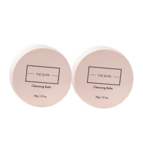 (HSD: 5/2027) Combo 2 Sáp Tẩy Trang The Suita Cleansing Balm Của Nhật Bản 60gx2