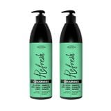 Combo 2 Dầu Gội Chứa Ceramides Joanna Professional Giúp Làm Sạch, Phục Hồi Tóc, Hương Thơm Tươi Mát 1000mlx2