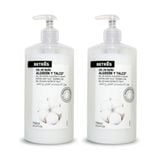 Combo 2 Gel Sữa Tắm Betres Cotton & Talc Của Ba Lan 750mlx2