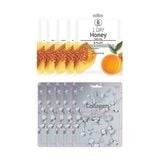 Combo 5 Mặt Nạ Dưỡng Da MedB Collagen 27mlx5 Và Combo 5 Mặt Nạ Medb Mật Ong 27mlx5