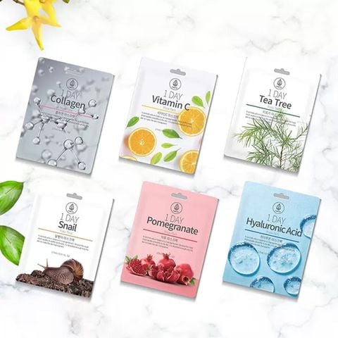 Combo 10 Mặt Nạ Dưỡng Da MedB Hàn Quốc Collagen 27mlx10