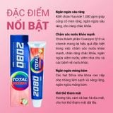 (HSD: 5/2027) Kem Đánh Răng 2080 Dental Clinic Total Hàn Quốc Bảo Vệ Răng Nướu Toàn Diện Hương Apple Orange 120g