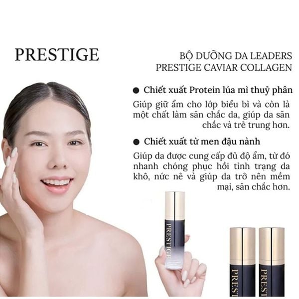Set Dưỡng Da Chống Lão Hóa Prestige Hàn Quốc (Serum+ Kem Dưỡng)